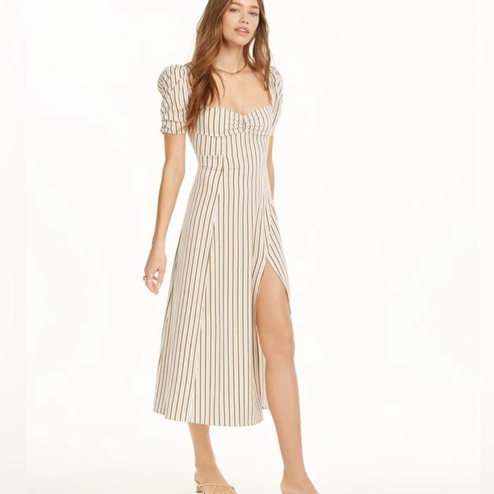 WeWoreWhat Danielle Bernstein Striped Dress